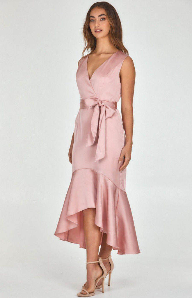 Midi Date Night Dress (Rose)
