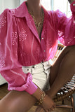 Phoebe Blouse/Shirt (Pink)