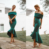 teal scuba green dress bridal bridesmaids evening dress