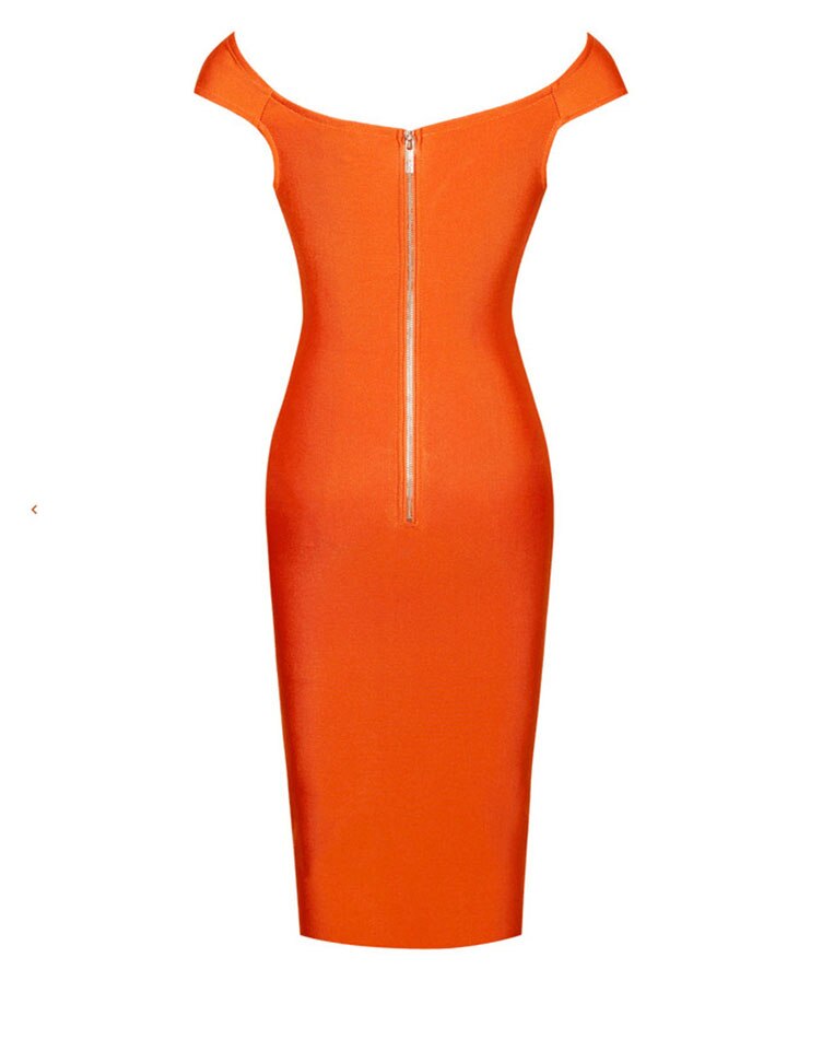 Orange Glory Dress
