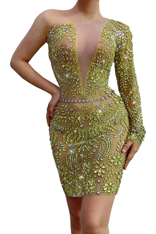 Green Diamond Dress