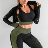 Jungle Green & Black: Activewear