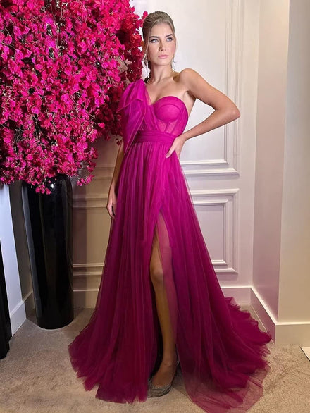 products/loreta_boutique_pink_australia_melbourne-Sexy-One-Shoulder-High-Slit-Evening-Dress-Tulle-Prom-Dress-and-Simple-Elegant-Dress-Custom-2.jpg
