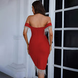 Omaira Red Dress