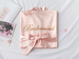 Bridesmaid & Bride Satin Robes