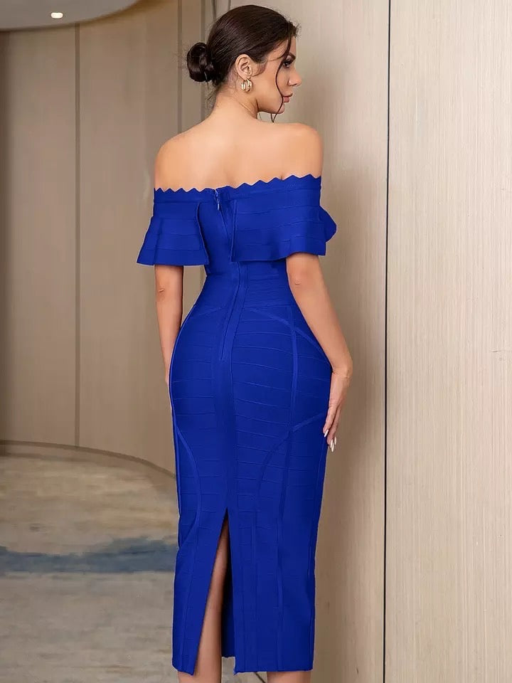 Ava Dress (Royal Blue)