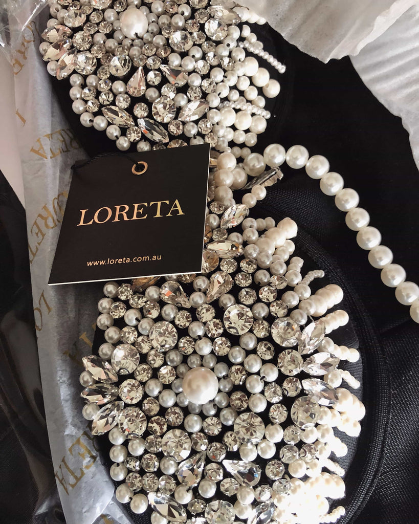 Helena Crystal Pearl Dress