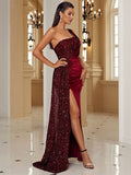 Barbara Red Evening Gown
