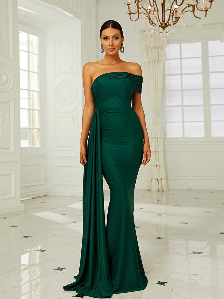 Stella Maxi Dress (Green Emerald)